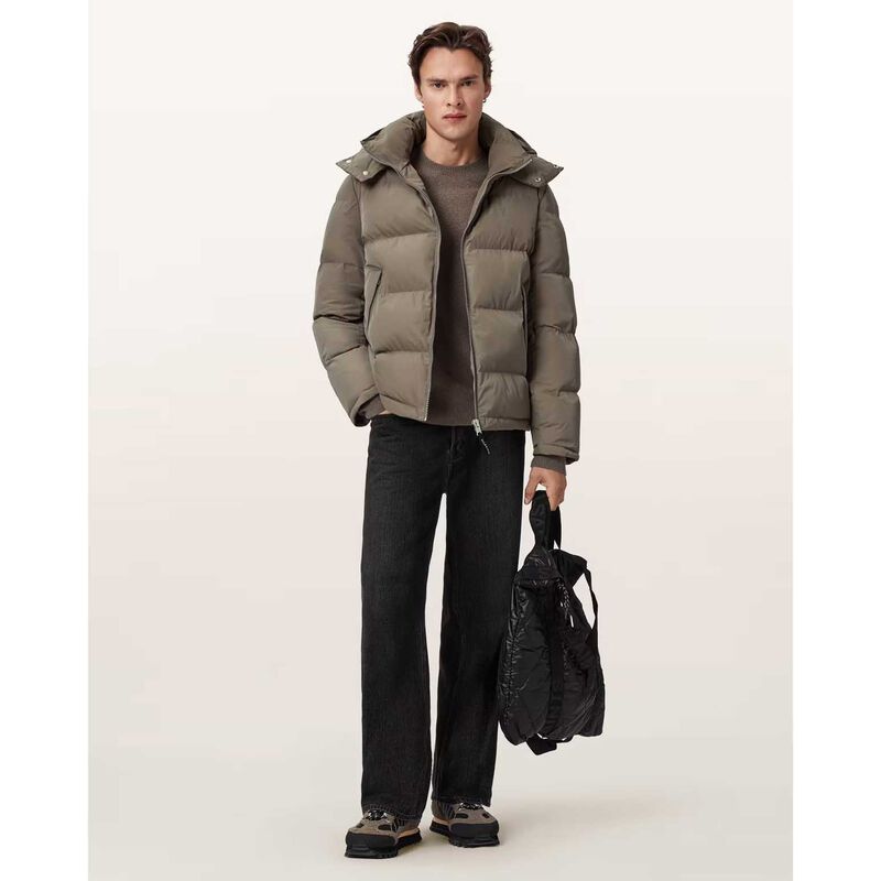 AllSaints Marlo Ramskull Puffer Jacket image number 3